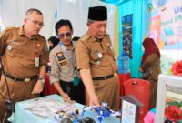 Wakil Gubernur Jambi Abdullah Sani saat menghadiri Expo dan Gelar Karya di SMK N 1 Bungo. (Foto: dok. Kominfo Provinsi Jambi).