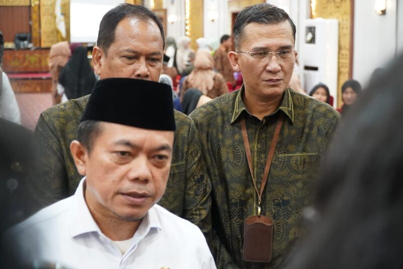 Gubernur Jambi H. Al Haris seusai Melantik Tim Gugus Tugas PAUD-HI Provinsi Jambi. (Foto: dok. Kominfo Prov. Jambi).