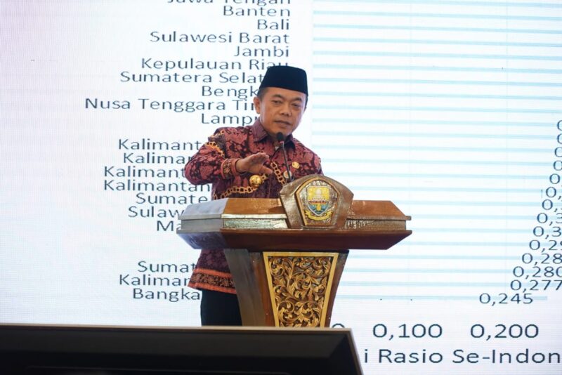 Gubernur Jambi Al Haris saat Membuka Musrenbang RKPD 2025. (dok. Kominfo Provinsi Jambi)