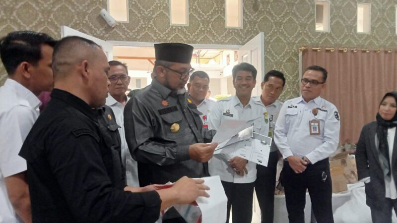 Pjs. Gubernur Sudirman pantau persiapan Pilkada Serentak di Kabupaten Muaro Jambi.