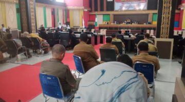 Sidang Rancangan Qanun 2025 di Gedung DPRK Agara Absen Diberlakunya, Bupati HMSF, Beri Sanksi Bagi OPD